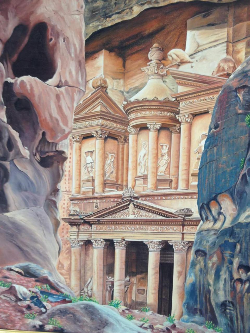 Oscar Hotel Petra Wadi Musa Bagian luar foto